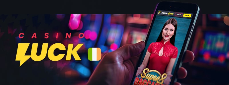 play live baccarat in ireland with casinoluck