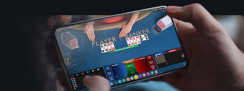 play live baccarat on mobile