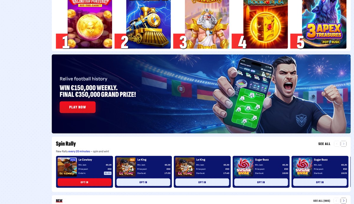 Markets and bet types covered