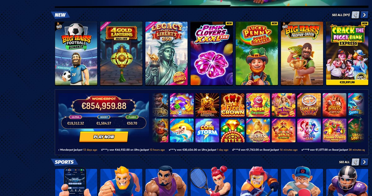 Grille de jeux avec étiquettes de fournisseur