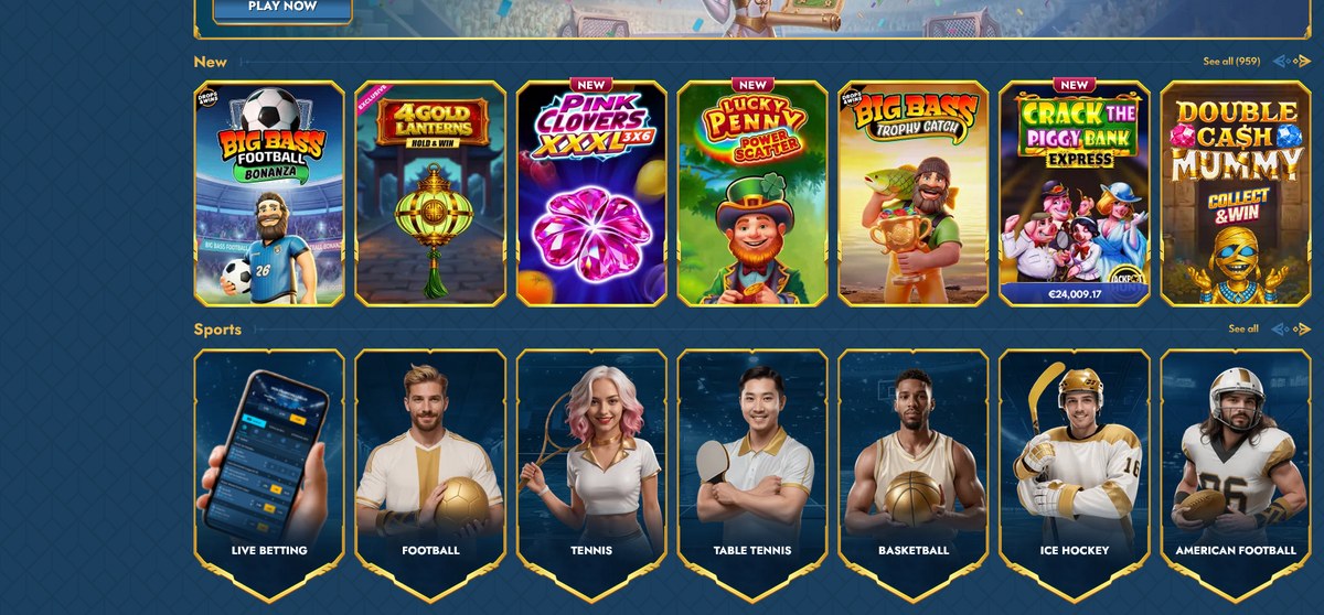 Slot grid with provider tags