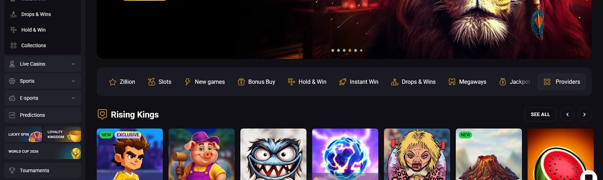 Machines populaires sur le lobby de FortunePlay