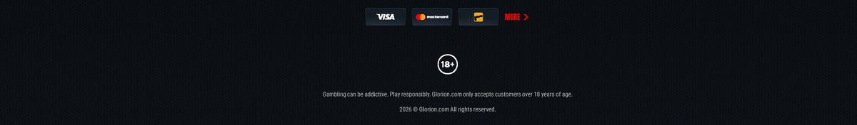 Footer with the licence and responsible-gambling marks