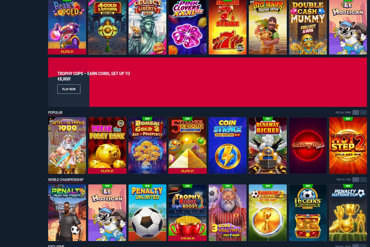 In-play betting and cash out