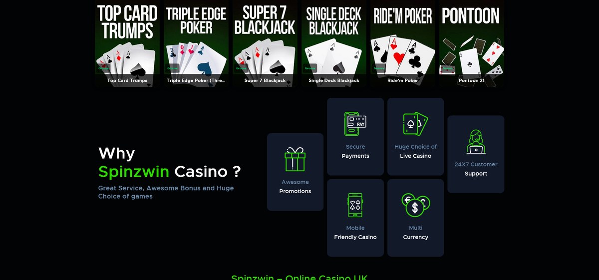 Live casino and tables