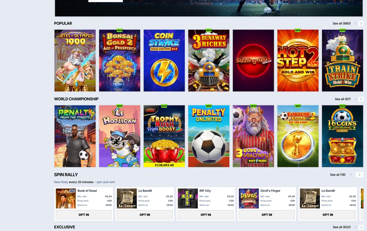 Casino en direct et tables en direct