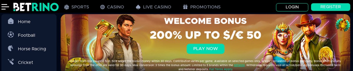 Betrino blackjack game page, captured 11 Aug 2026, public view